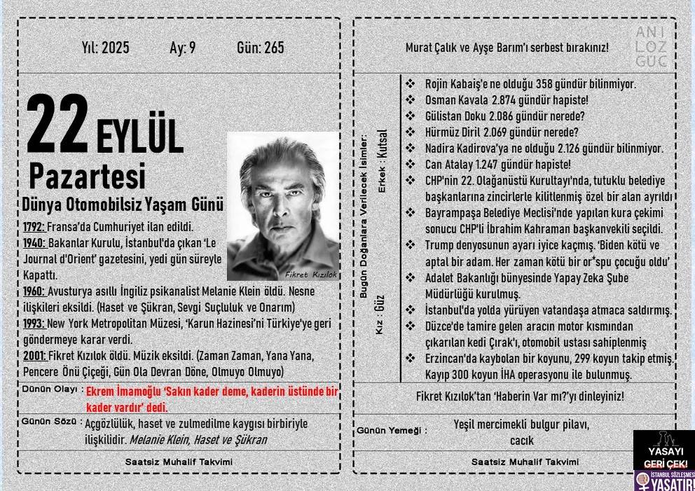 Dünya Otomobilsiz Yaşam Günü 1